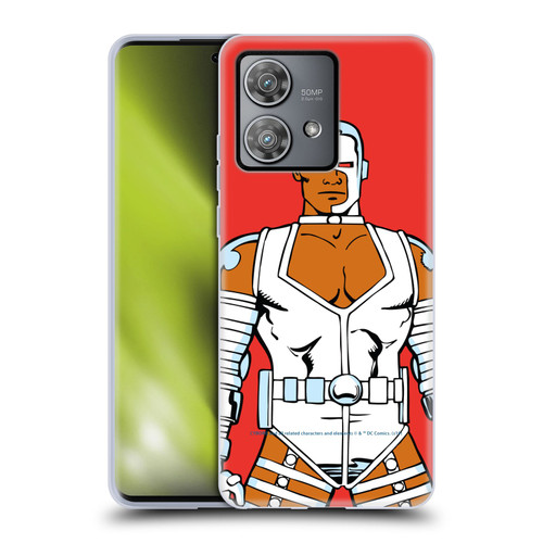 Cyborg DC Comics Fast Fashion Classic 3 Soft Gel Case for Motorola Edge 40 Neo 5G