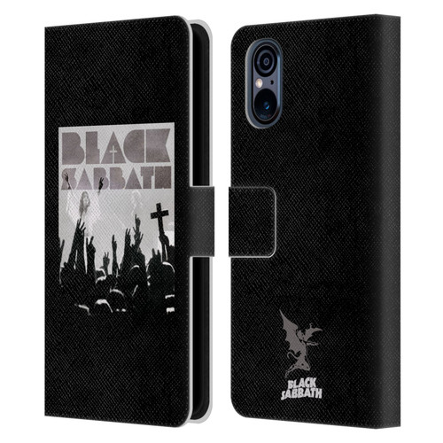 Black Sabbath Key Art Victory Leather Book Wallet Case Cover For Sony Xperia 5 V 5G