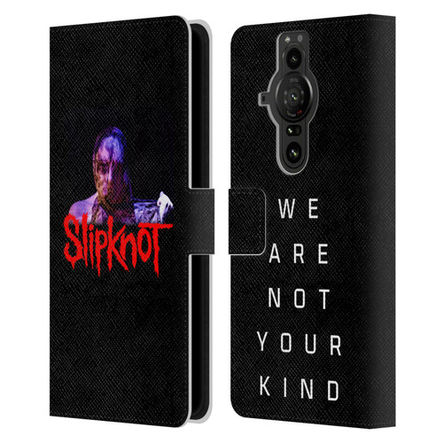 Slipknot We Are Not Your Kind Unsainted Leather Book Wallet Case Cover For Sony Xperia Pro-I