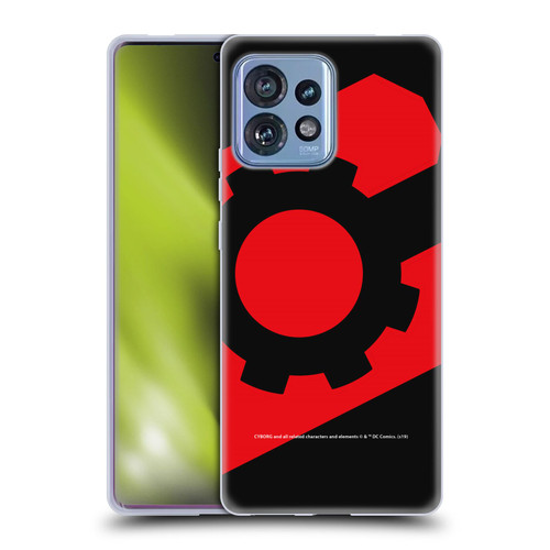 Cyborg DC Comics Logos Geometric 2 Soft Gel Case for Motorola Moto Edge 40 Pro
