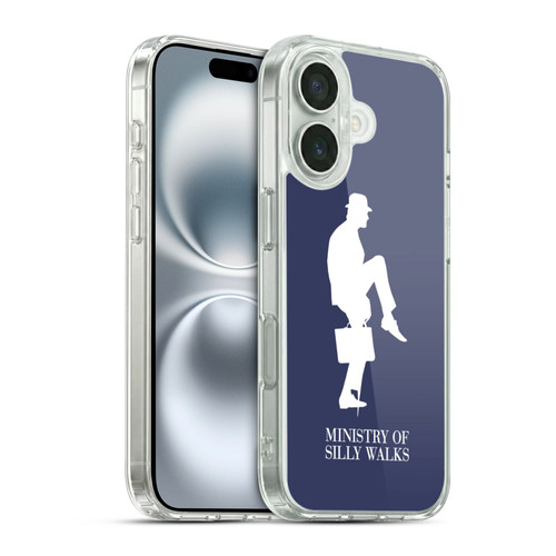 Monty Python Key Art Ministry Of Silly Walks Soft Gel Case for Apple iPhone 16 & MagSafe