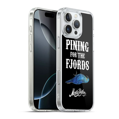 Monty Python Key Art Pining For The Fjords Soft Gel Case for Apple iPhone 16 Pro Max & MagSafe