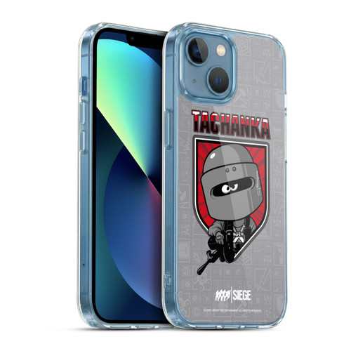 Tom Clancy's Rainbow Six Siege Chibi Operators Tachanka Soft Gel Case for Apple iPhone 13 Mini & MagSafe