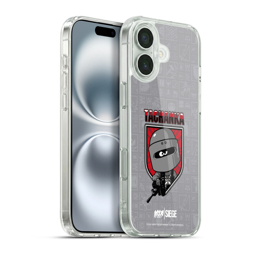 Tom Clancy's Rainbow Six Siege Chibi Operators Tachanka Soft Gel Case for Apple iPhone 16 Plus & MagSafe