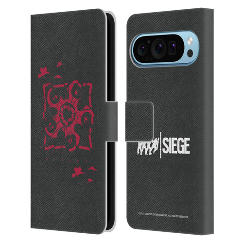 Tom Clancy's Rainbow Six Siege Icons Hibana Leather Book Wallet Case Cover For Google Pixel 9 / Pixel 9 Pro