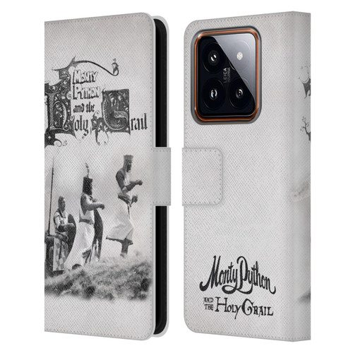 Monty Python Key Art Holy Grail Leather Book Wallet Case Cover For Xiaomi 14