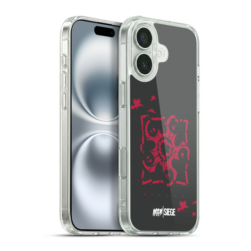 Tom Clancy's Rainbow Six Siege Icons Hibana Soft Gel Case for Apple iPhone 16 Plus & MagSafe