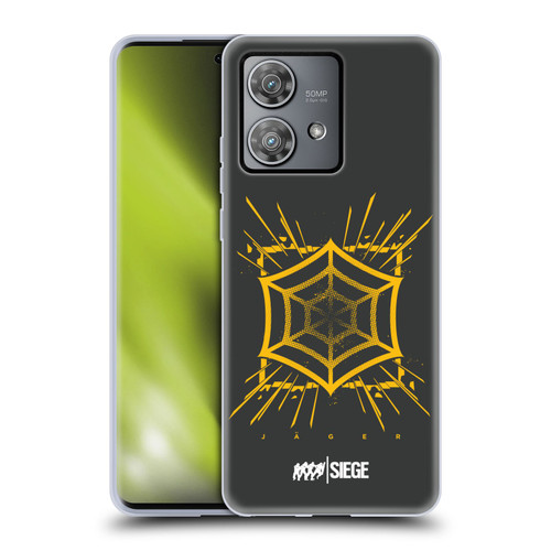 Tom Clancy's Rainbow Six Siege Icons Jager Soft Gel Case for Motorola Edge 40 Neo 5G
