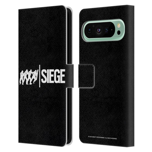 Tom Clancy's Rainbow Six Siege Logos Attack Leather Book Wallet Case Cover For Google Pixel 9 Pro XL