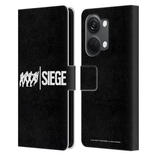 Tom Clancy's Rainbow Six Siege Logos Attack Leather Book Wallet Case Cover For OnePlus Nord 3 5G