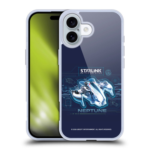 Starlink Battle for Atlas Starships Neptune Soft Gel Case for Apple iPhone 16