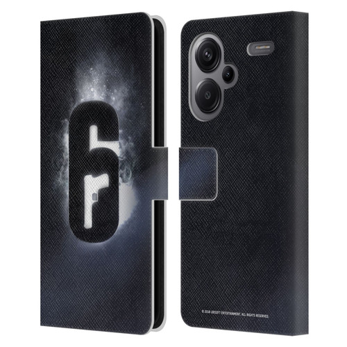 Tom Clancy's Rainbow Six Siege Logos Glow Leather Book Wallet Case Cover For Xiaomi Redmi Note 13 Pro Plus 5G