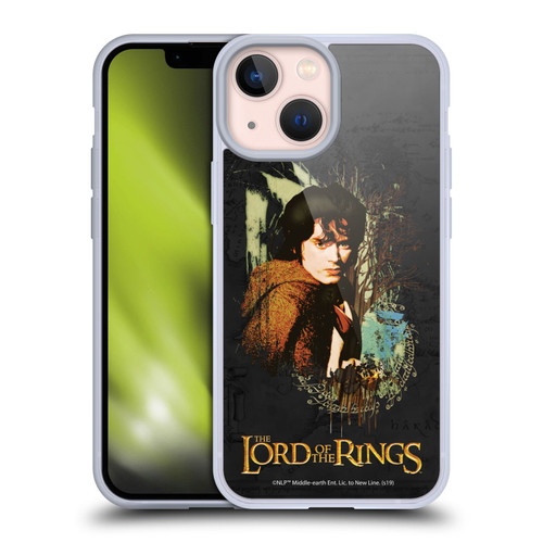 The Lord Of The Rings The Fellowship Of The Ring Character Art Frodo Soft Gel Case for Apple iPhone 13 Mini