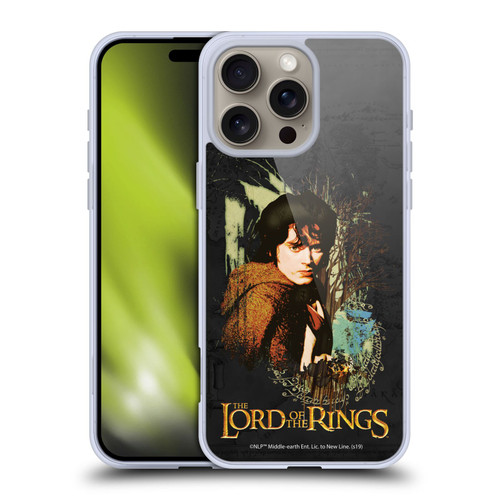 The Lord Of The Rings The Fellowship Of The Ring Character Art Frodo Soft Gel Case for Apple iPhone 16 Pro Max