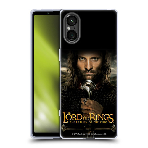The Lord Of The Rings The Return Of The King Posters Aragorn Soft Gel Case for Sony Xperia 5 V 5G