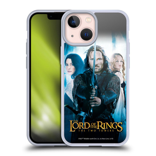 The Lord Of The Rings The Two Towers Posters Aragorn Soft Gel Case for Apple iPhone 13 Mini