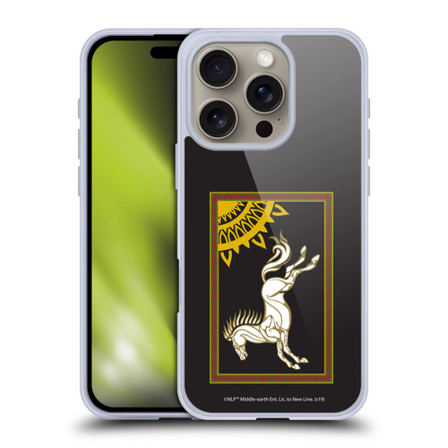The Lord Of The Rings The Fellowship Of The Ring Graphics Flag Of Rohan Soft Gel Case for Apple iPhone 16 Pro