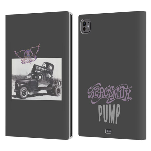 Aerosmith Black And White The Pump Leather Book Wallet Case Cover For Apple iPad Pro 11 M4 2024