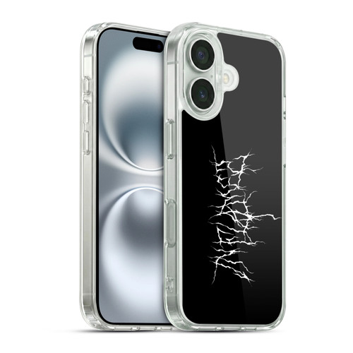 In Flames Metal Grunge Metal Logo Soft Gel Case for Apple iPhone 16 & MagSafe