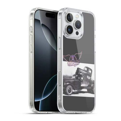 Aerosmith Black And White The Pump Soft Gel Case for Apple iPhone 16 Pro Max & MagSafe