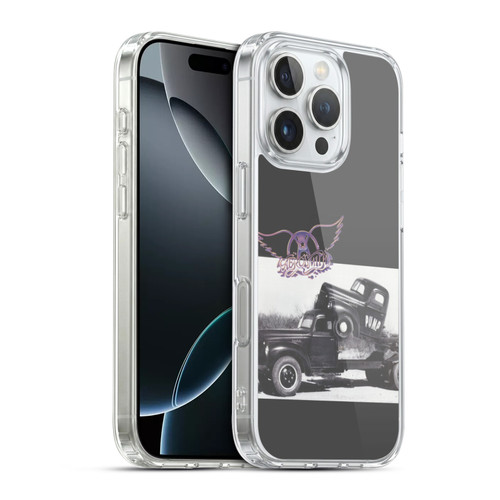 Aerosmith Black And White The Pump Soft Gel Case for Apple iPhone 16 Pro & MagSafe