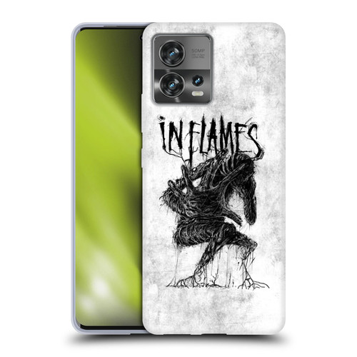 In Flames Metal Grunge Big Creature Soft Gel Case for Motorola Moto Edge 30 Fusion