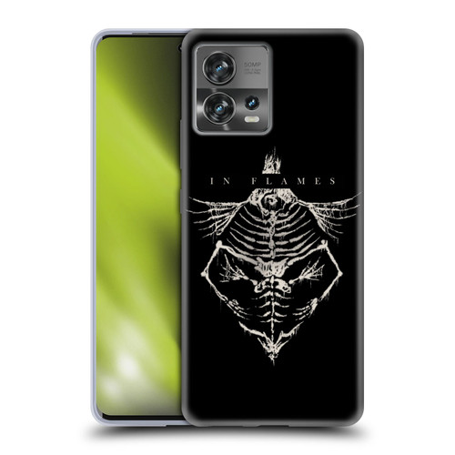 In Flames Metal Grunge Jesterhead Bones Soft Gel Case for Motorola Moto Edge 30 Fusion