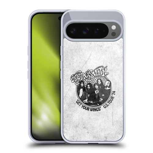 Aerosmith Black And White Get Your Wings US Tour Soft Gel Case for Google Pixel 9 Pro XL