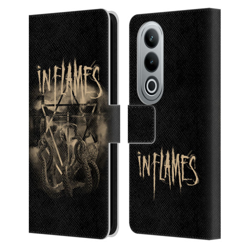 In Flames Metal Grunge Octoflames Leather Book Wallet Case Cover For OPPO OnePlus Ace 3V 5G