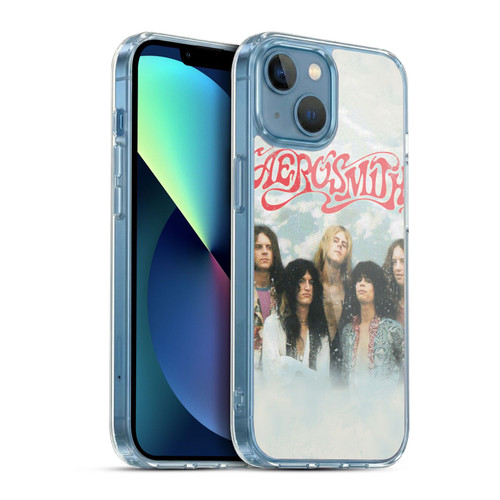 Aerosmith Classics Logo Decal Soft Gel Case for Apple iPhone 13 Mini & MagSafe