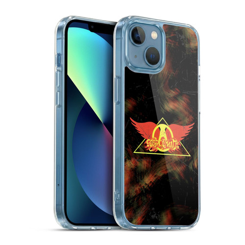 Aerosmith Classics Triangle Winged Soft Gel Case for Apple iPhone 13 Mini & MagSafe