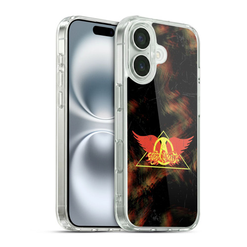 Aerosmith Classics Triangle Winged Soft Gel Case for Apple iPhone 16 & MagSafe