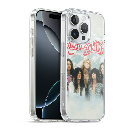 Aerosmith Classics Logo Decal Soft Gel Case for Apple iPhone 16 Pro & MagSafe