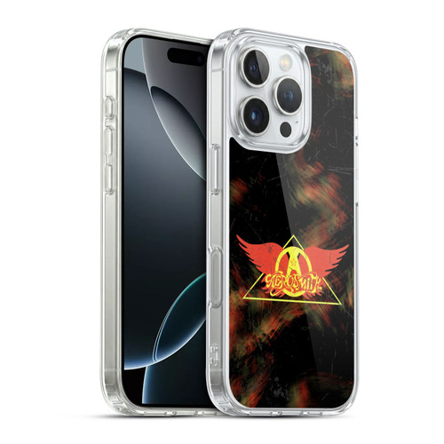 Aerosmith Classics Triangle Winged Soft Gel Case for Apple iPhone 16 Pro & MagSafe
