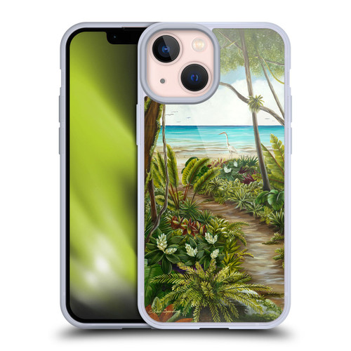 Lisa Sparling Birds And Nature Paradise Soft Gel Case for Apple iPhone 13 Mini