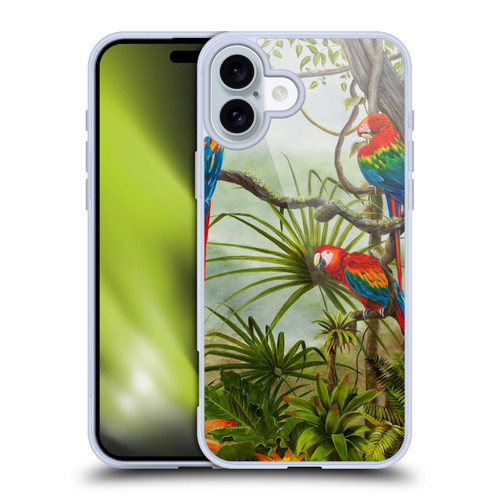 Lisa Sparling Birds And Nature Misty Morning Soft Gel Case for Apple iPhone 16 Plus