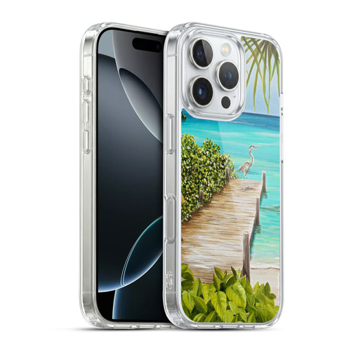 Lisa Sparling Birds And Nature Coastal Seclusion Soft Gel Case for Apple iPhone 16 Pro & MagSafe