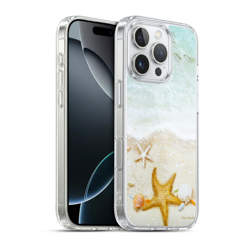 Lisa Sparling Birds And Nature Sandy Shore Soft Gel Case for Apple iPhone 16 Pro & MagSafe