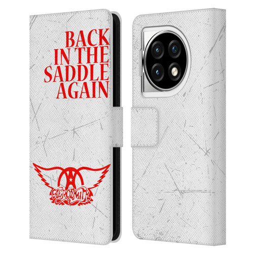 Aerosmith Classics Back In The Saddle Again Leather Book Wallet Case Cover For OPPO OnePlus Ace 3 5G
