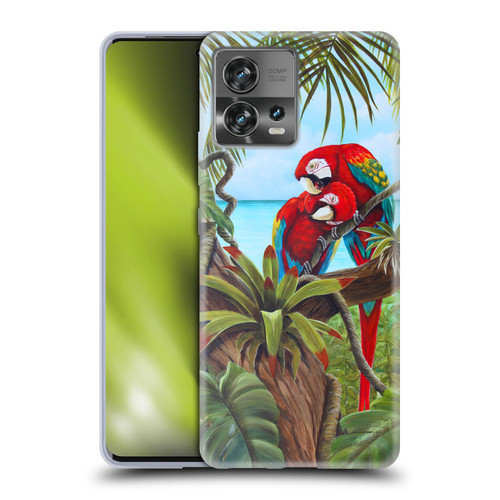 Lisa Sparling Birds And Nature Amore Soft Gel Case for Motorola Moto Edge 30 Fusion