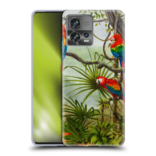 Lisa Sparling Birds And Nature Misty Morning Soft Gel Case for Motorola Moto Edge 30 Fusion