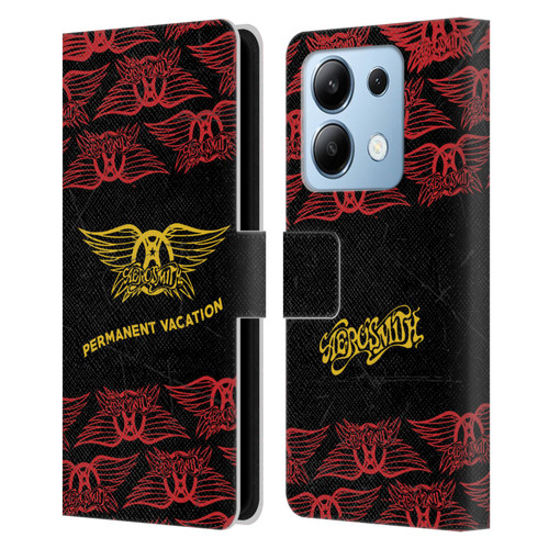 Aerosmith Classics Permanent Vacation Leather Book Wallet Case Cover For Xiaomi Redmi Note 13/13 Pro 5G