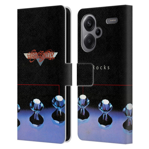 Aerosmith Classics Rocks Leather Book Wallet Case Cover For Xiaomi Redmi Note 13 Pro Plus 5G