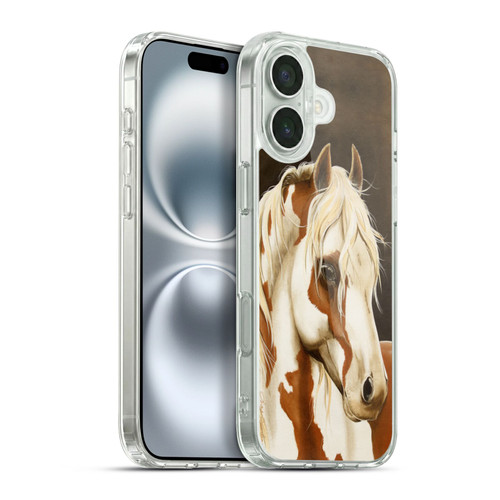 Lisa Sparling Creatures Horse Soft Gel Case for Apple iPhone 16 Plus & MagSafe
