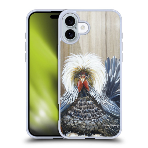 Lisa Sparling Creatures Wicked Chickens Soft Gel Case for Apple iPhone 16 Plus