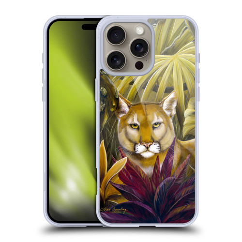 Lisa Sparling Creatures Florida Forest Panther Soft Gel Case for Apple iPhone 16 Pro Max