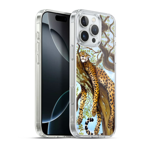 Lisa Sparling Creatures Leopard Soft Gel Case for Apple iPhone 16 Pro Max & MagSafe