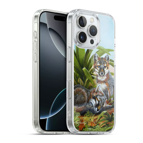 Lisa Sparling Creatures Red Fox Kits Soft Gel Case for Apple iPhone 16 Pro & MagSafe