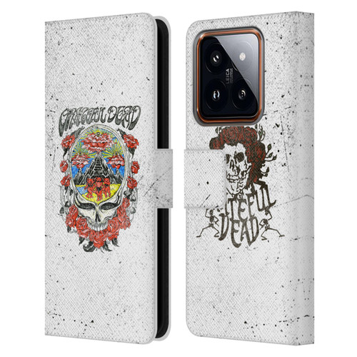 Grateful Dead Trends Rose Leather Book Wallet Case Cover For Xiaomi 14