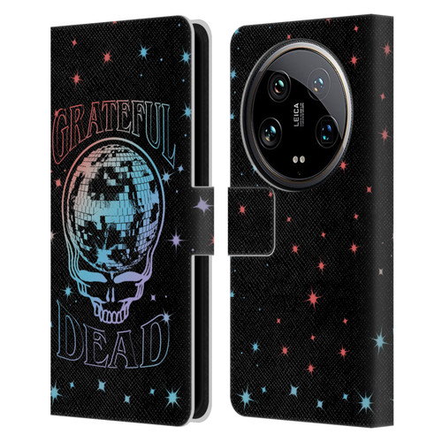 Grateful Dead Trends Skull Logo Leather Book Wallet Case Cover For Xiaomi 14 Ultra